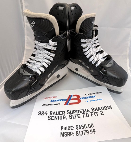 Bauer Supreme Shadow Senior Ice Hockey Skates 7.0 Fit 2
