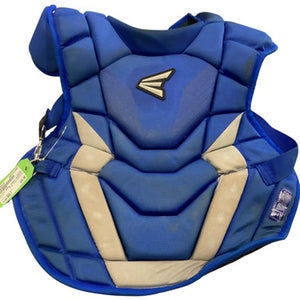 Used Easton ROYAL CHEST PROTECTOR Catchers Chest Protector Royal Blue Adult 11884-S000048635