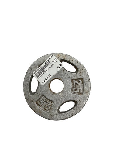 Used Standard Plate (Each) 2.5 lb 11884-S000048605