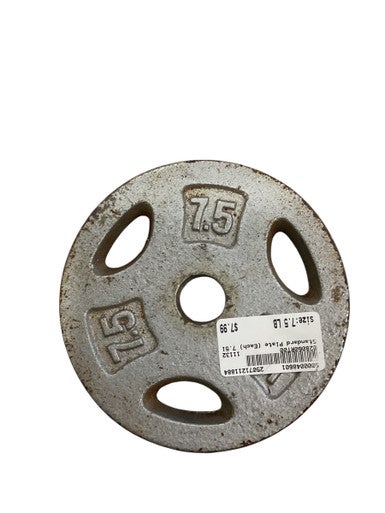 Used Standard Plate (Each) 7.5 lb 11884-S000048602