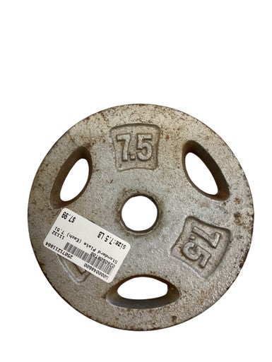 Used Standard Plate (Each) 7.5 lb 11884-S000048601