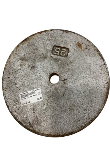 Used Standard Plate (Each) 25 lb 11884-S000048599
