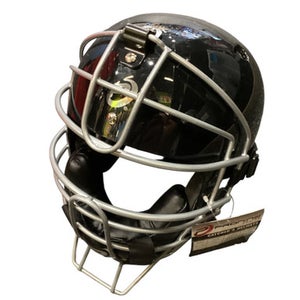 Used Pro 9 BLACK CATCHERS HELMET Catchers Helmet w/Mask Black MD 11884-S000048568