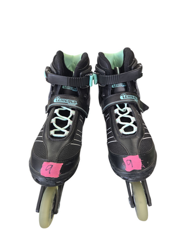 Used Chicago WMNS 9 INLINE SKATES Senior Rec Fitness Skates Black Senior 9 11617-S000327987