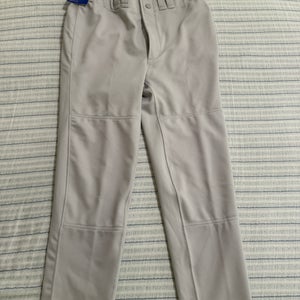 Gray Youth XL Mizuno Game Pants (New)