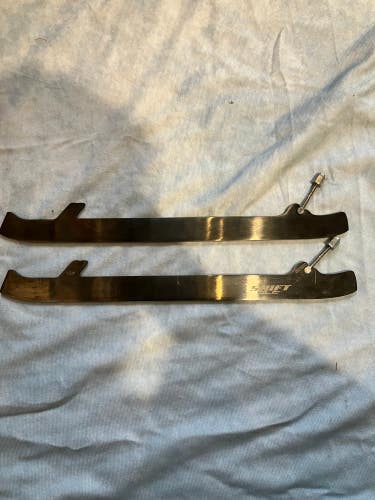 True One Piece Goalie Skate 4mm Replacement DLC Steel Size 10 (New)