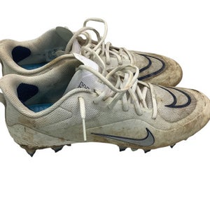 Used Nike HURACHE 8 PRO LAX LAX Cleats Mens White Senior 11 11347-S000251008