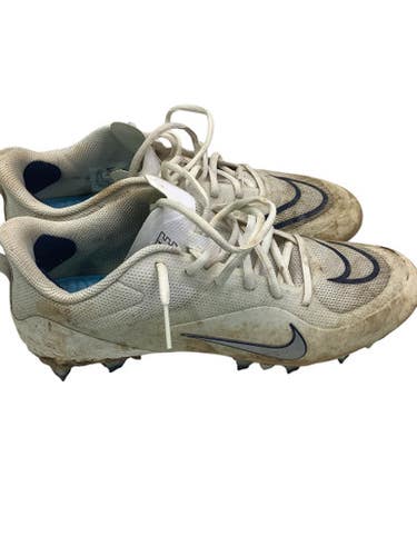 Used Nike HURACHE 8 PRO LAX LAX Cleats Mens White Senior 11 11347-S000251008