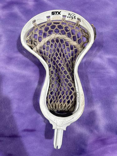 White STX Duel 2 Strung Head (Used)