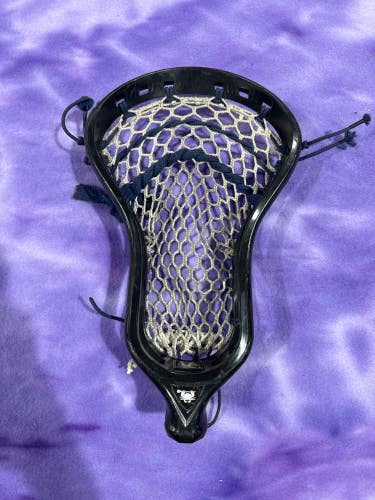 Black ECD Lacrosse DNA Strung Head (Used)