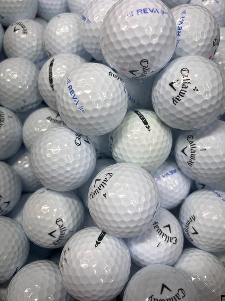 4 Dozen White Callaway REVA Near Mint AAAA Used Golf Balls