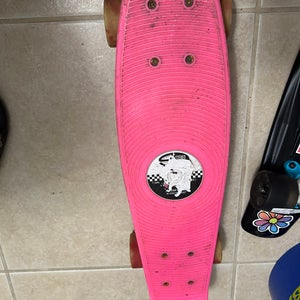 Pink skateboard Fast Ship