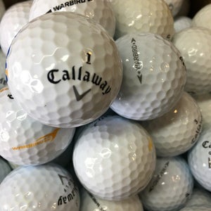 Callaway Warbird/Warbird Plus....5 Dozen Premium AAA Used Golf Balls