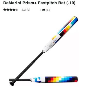 DeMarini CF Composite Bat (-10)  22 oz 32" (Used)