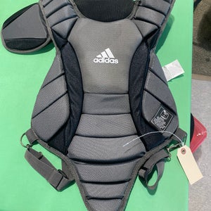 Gray Intermediate Adidas Catcher's Chest Protector (New)