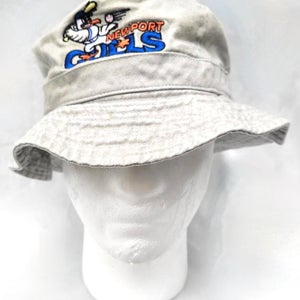 Newport Gulls NECBL Baseball Cotton Bucket Hat by Toppers, Mens L/XL pre-owned good condition.
