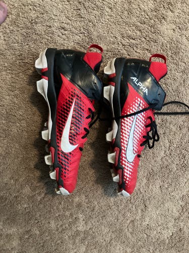 Mens Size M 11.0 (W 12.0) Nike ALPHA Football Cleats (Used)
