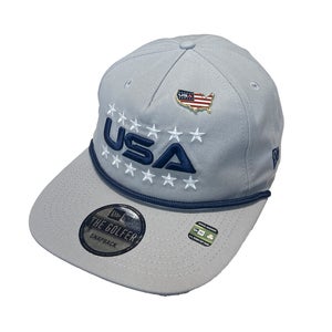 NEW 2025 Men's New Era Ryder Cup The Golfer Grey Adjustable Snapback Hat