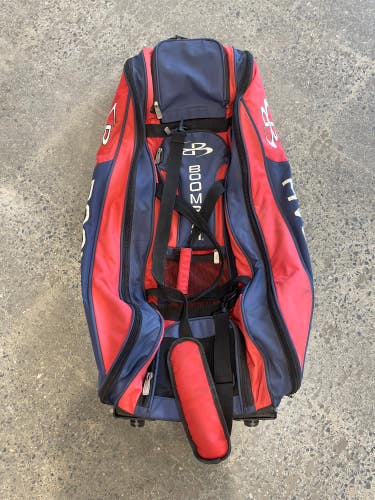 Red Boombah Wheeled Bag