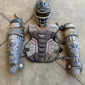 Intermediate Rawlings Velo 2.0 Catcher's Set