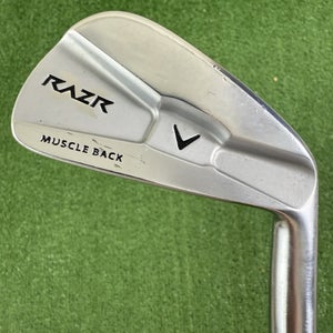 Callaway Razr X Muscleback Forged 3 Iron Grafalloy USA Stiff Flex +2” Long