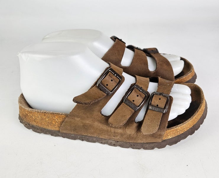 Birkenstock Betula Florida 3 Strap Sandal Women's Size: 37 / 6 Brown Leather