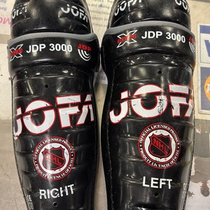15" Jofa JDP 3000 (Used) ice hockey Senior Shin guard guards Pads 15 inch sr adult