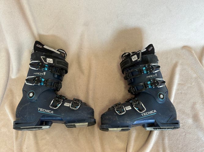 Unisex Tecnica All Mountain Mach 1 Ski Boots (Used)