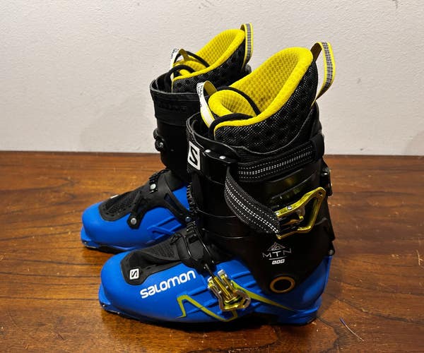 Salomon MTN Lab 120 Alpine Touring AT Ski Boots US Men's Size 11.5 Mondo 29.5