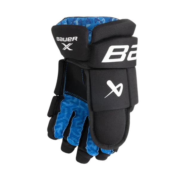 New S24 Bauer X Intermediate Black Gloves 12"