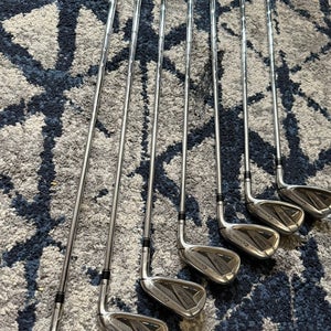 Men's Right Handed Regular Flex Steel Shaft SIM2 Max Iron Set