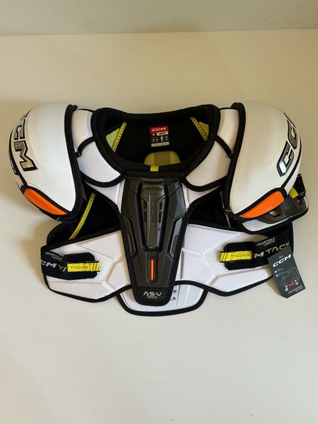 New Senior Medium CCM Tacks AS-V Pro Shoulder Pads Pro Stock