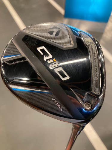 Men's TaylorMade Qi10 Fairway Wood Right Handed Stiff Flex 3 Wood (Used)