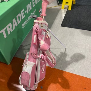Junior Tour X PINK Clubs (Full Set) Right Handed Ladies Flex 6 Pieces (Used)