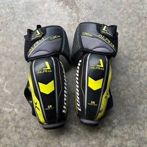 Senior Medium Warrior Alpha QX Pro Elbow Pads (Used)
