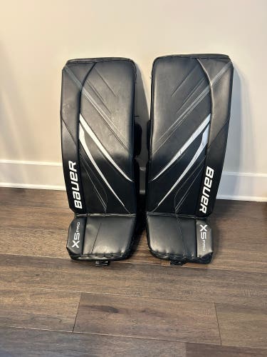 Intermediate Small Bauer Vapor X5 Pro Goalie Leg Pads (Used)