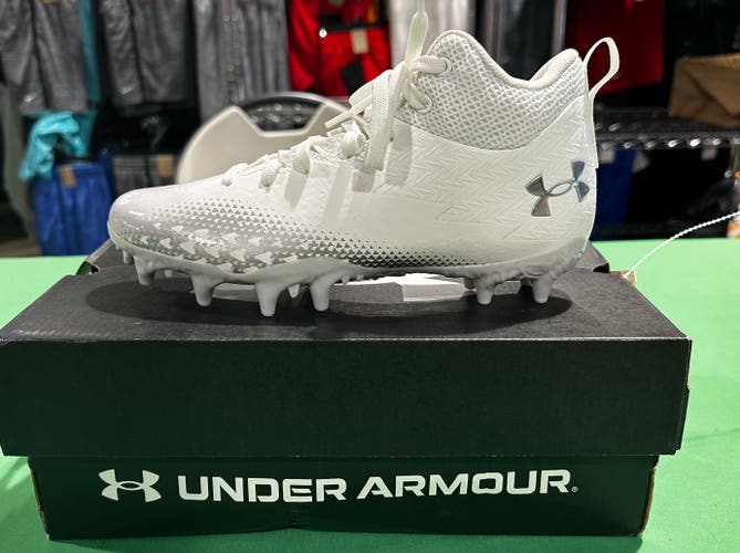 Youth Size M 4.0 (W 5.0) Youth Under Armour Spotlight Select 3 JR MC Cleats