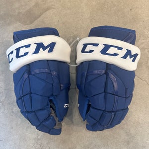 14” CCM Pro Custom HG12XP Toronto Maple Leafs Pro Gloves Pro Stock (New) NHL
