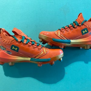 Used Under Armour Harper 2 'Miami Bryce' LIMITED EDITION Baseball Cleats | Men's Size 7