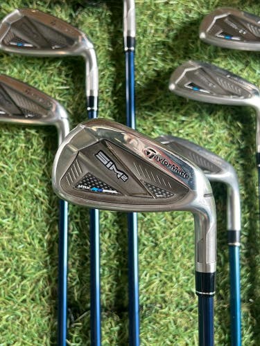 TaylorMade SIM 2 Max Iron Set Right Handed - Fujikura Ventus Blue Shaft (Used)