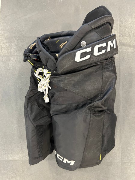 Black Senior Small CCM Tacks AS-V Pro Hockey Pants (Used)