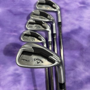Men's Callaway Apex Forged Iron Set Right Handed Regular Flex Steel Shaft (Used)