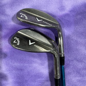 Men's Callaway V Forged Wedge Right Handed Regular Flex 56/60 Degree Steel Set(Used)