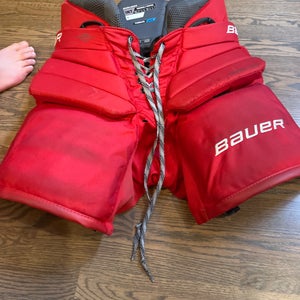 Intermediate Medium Bauer Elite Hockey Goalie Pants (Used)