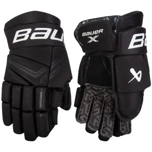 New S24 Bauer X Senior Black Gloves 15"