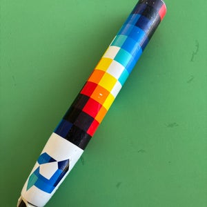 White 2023 DeMarini Prism+ Composite Bat (-11) Composite 19 oz 30"