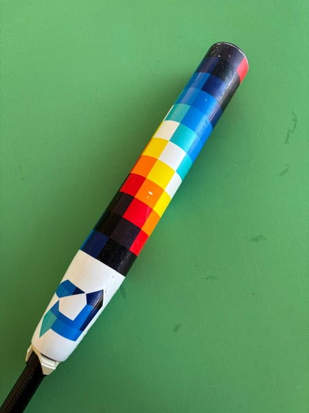 White 2023 DeMarini Prism+ Composite Bat (-11) Composite 19 oz 30"