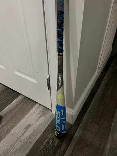 Louisville Slugger Solo 618 Alloy Bat (-11) 19 oz 30" (Used)