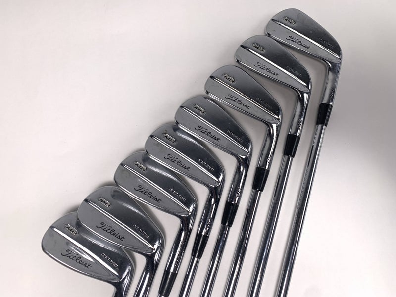 Titleist 710 MB Iron Set 3-PW True Temper Dynamic Gold S400 Stiff Steel Mens RH