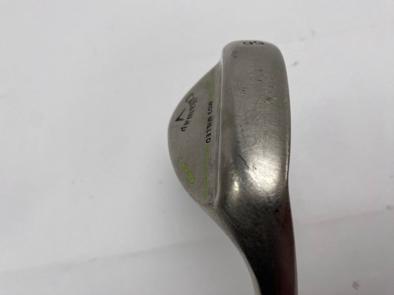 Callaway MD3 Milled Chrome S-Grind Wedge 56* 10 Dynamic Gold Wedge Steel Mens RH